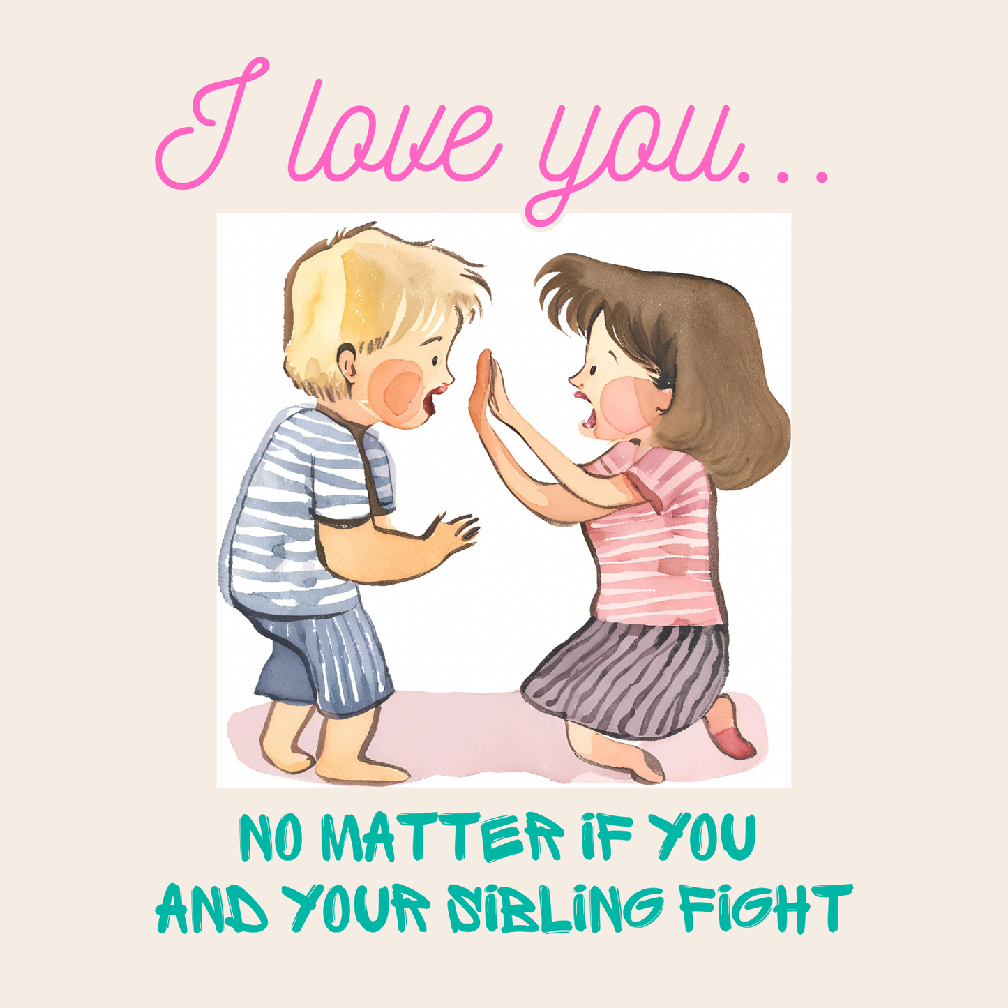 10 Books WHOLESALE: "I Love You No Matter What" Board Book